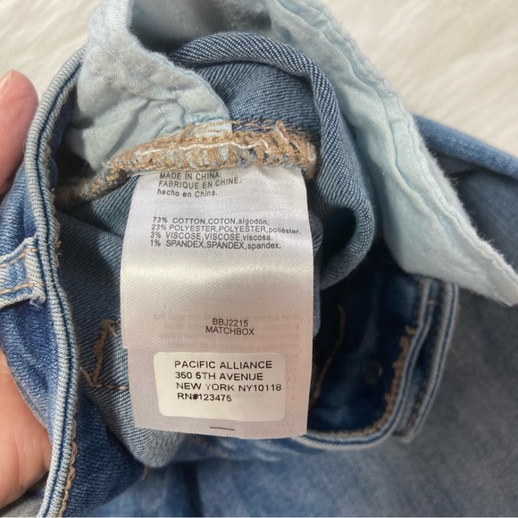 Vintage Bebe Y2K Embellished Jeans Sequin Floral Embroidered Skinny - Picture 8 of 10